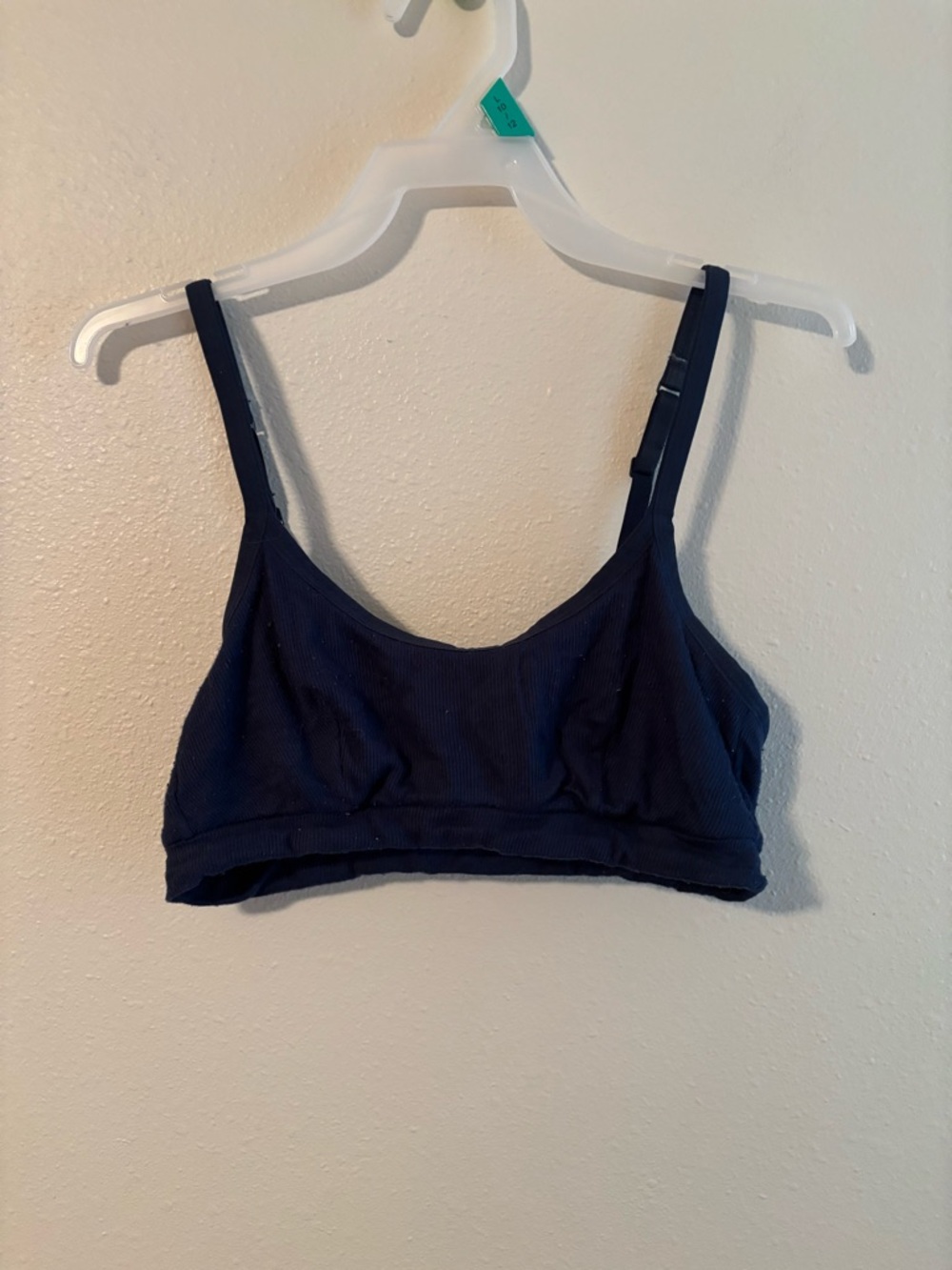 Auden size extra small lightweight Navy Ribbed Bralette - Women's Intimates